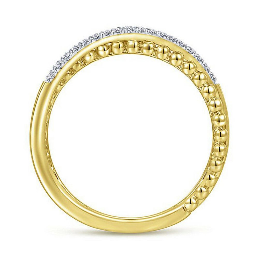 New 18k Yellow Gold Plated Women's Sapphire Ring - Picture 3 of 4